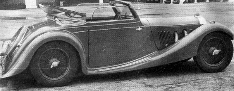 1938 Atlanta 1.5 Litre Threesome Drophead Coupe